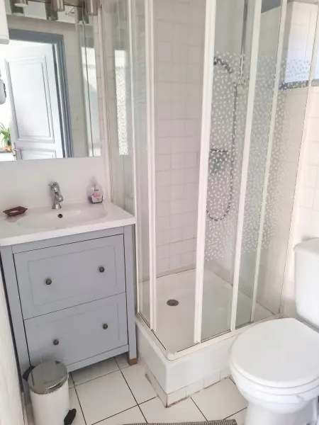 Maison avec jardin et terrasse à Trédrez-Locquémeau, à deux pas des plages : photo 14