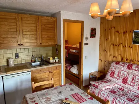 Studio 20 m² vue montagne et terrasse privée à Saint-Gervais-les-Bains : photo 5