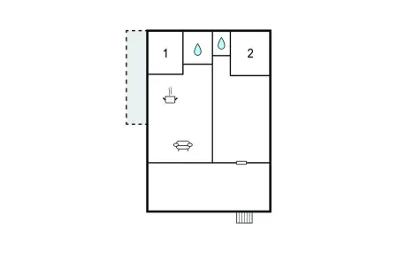 Appartement 6 personnes à Moneglia : photo 20