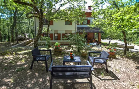 Maison en pierre 9 pers., terrasses, jardin à Anghiari : photo 9