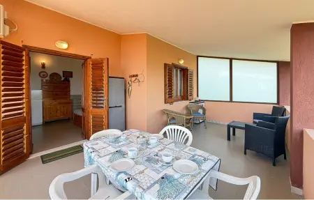 Maison 6 pers. vue mer à Costa Rei, terrasse : photo 2