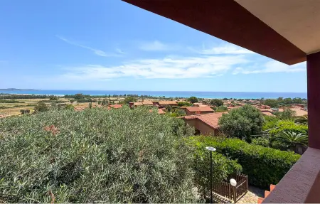 Maison 6 pers. vue mer à Costa Rei, terrasse : photo 11
