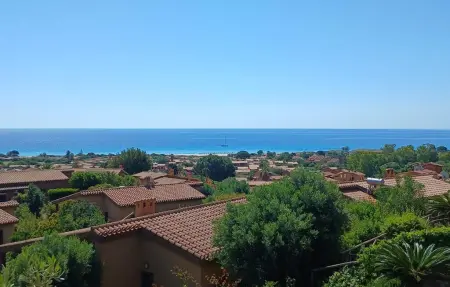 Maison 6 pers. vue mer à Costa Rei, terrasse : photo 12