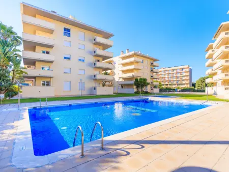 Appartement 6 pers. Salou : chambre enfants 5 lits, plage 5 min : photo 34