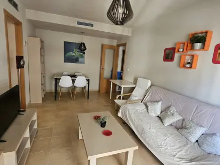 Appartement 2 ch vue mer en première ligne - La Manga : photo 1