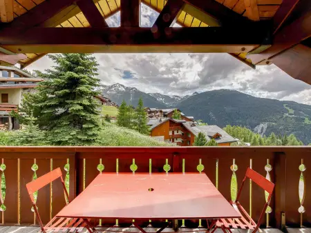 Appart 57m² balcon Sud, vue pistes - 6 pers. : photo 4