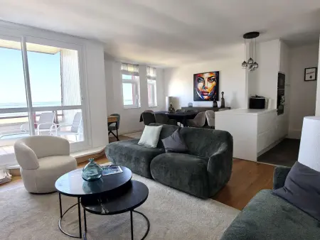 Appartement vue mer au Touquet - 4 pers., balcon : photo 1