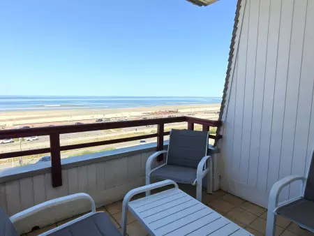 Appartement vue mer au Touquet - 4 pers., balcon : photo 5