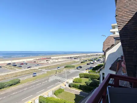 Appartement vue mer au Touquet - 4 pers., balcon : photo 6