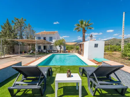 Maison rurale Álora, piscine privée 7,5x3,5m, 6 pers.