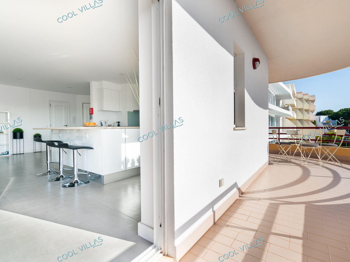 Appartement vue mer avec terrasse – Quarteira - Photo 17
