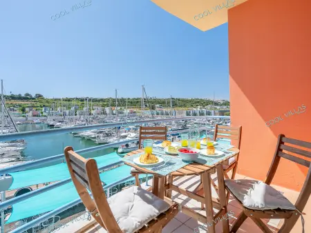 Location appartement à Albufeira, Appartement élégant et climatisé, vue sur leau - 6 pers.