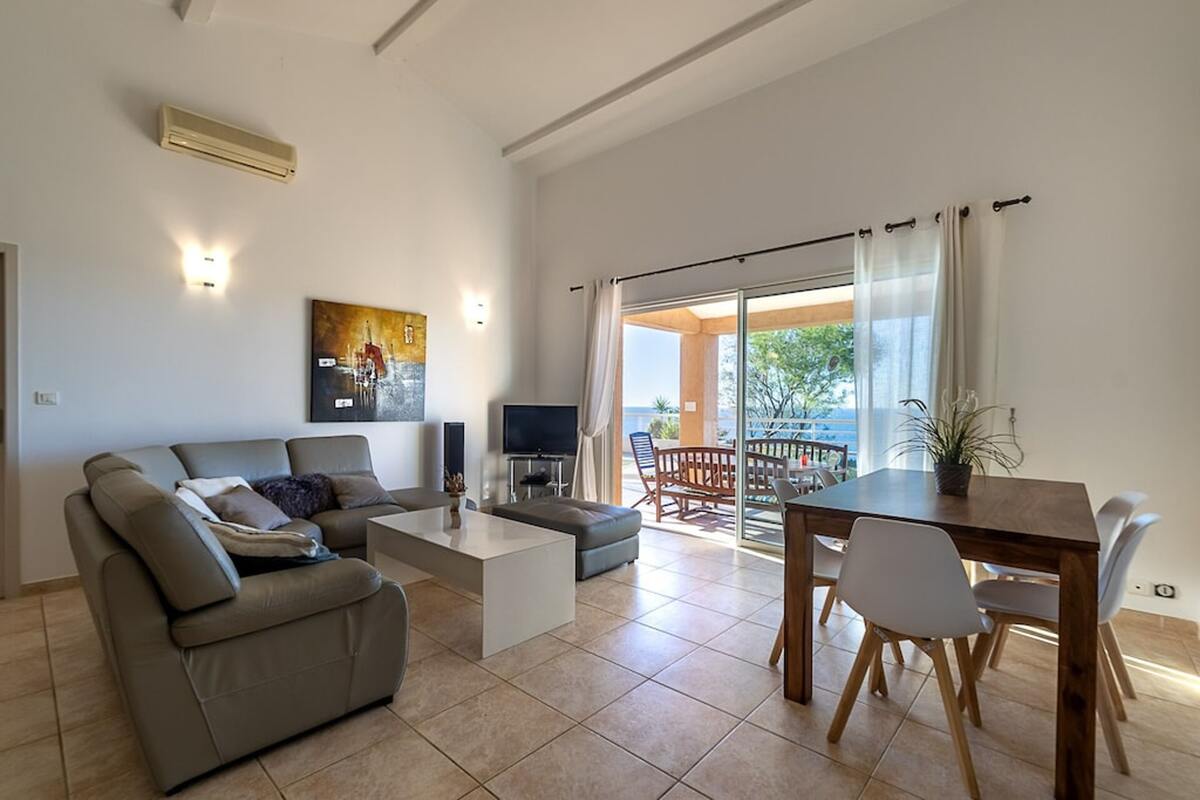 Villa 4 chambres avec piscine et vue mer à Corbara - Photo 4