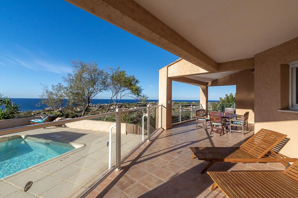 Villa 4 chambres avec piscine et vue mer à Corbara - Photo 17