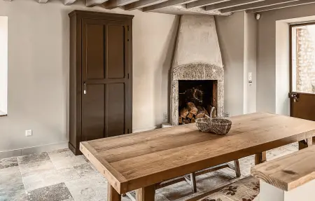 Maison 70 m² en pierre, jardin clôturé à La Boissière : photo 3