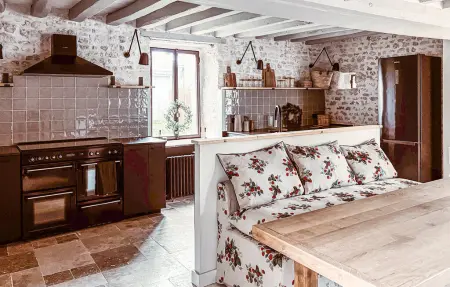 Maison 70 m² en pierre, jardin clôturé à La Boissière : photo 5