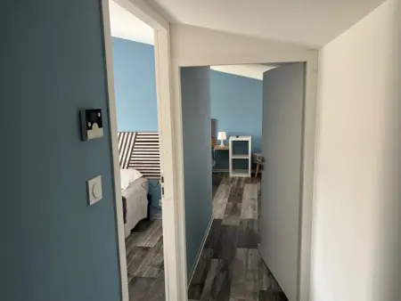 Gîte neuf 6 pers. à 200m du bourg, terrasse couverte : photo 21