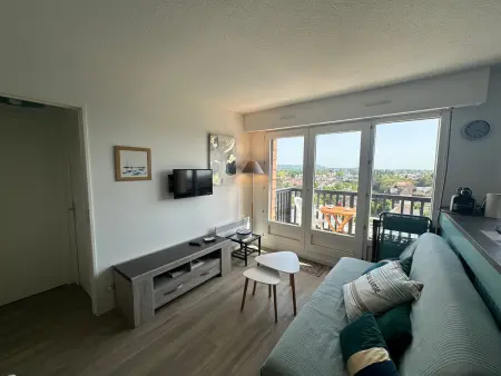 Appartement front de mer à Cabourg, 4 pers., parking : photo 1