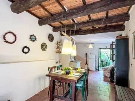 Maison Laetitia à Pieve di Teco, vue montagne : photo 8