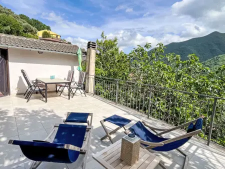 Maison Laetitia à Pieve di Teco, vue montagne : photo 24