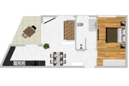 Maison de vacances neuve à Meran, 1 chambre : photo 20