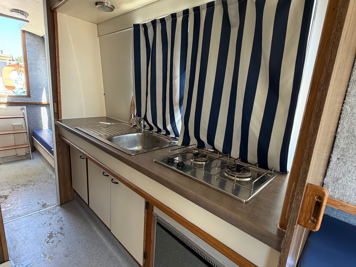 Bateau à quai chaleureux et unique - 5 pers., Bateau 6 personnes à Mauguio - Photo 5