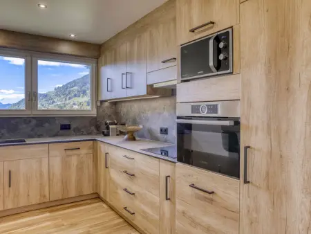 Appartement 104 m² vue Mont-Blanc, balcon sud - Megève : photo 3