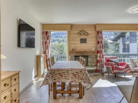 Appartement 104 m² vue Mont-Blanc, balcon sud - Megève : photo 10