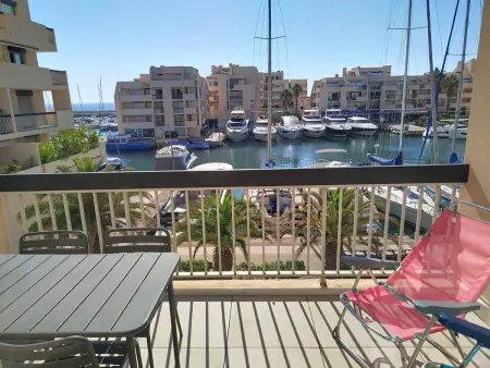 Studio climatisé vue mer, balcon 7m² - Bormes-les-Mimosas : photo 1