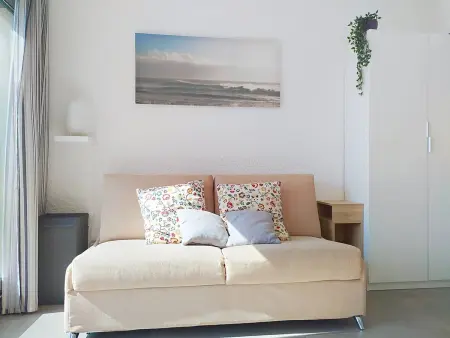 Studio climatisé vue mer, balcon 7m² - Bormes-les-Mimosas : photo 3