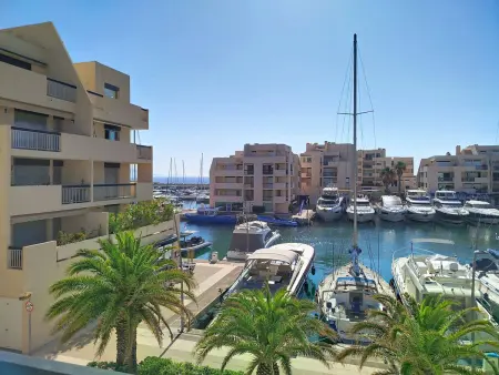 Studio climatisé vue mer, balcon 7m² - Bormes-les-Mimosas : photo 10