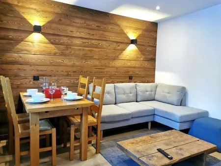 Appartement 3 pièces aux Avanchers-Valmorel, 200 m des pistes : photo 14