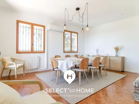 Bastide avec vue mer, animaux OK - 10 pers., Villa 10 personnes à Bormes les Mimosas - Photo 5