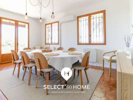 Bastide avec vue mer, animaux OK - 10 pers., Villa 10 personnes à Bormes les Mimosas - Photo 6