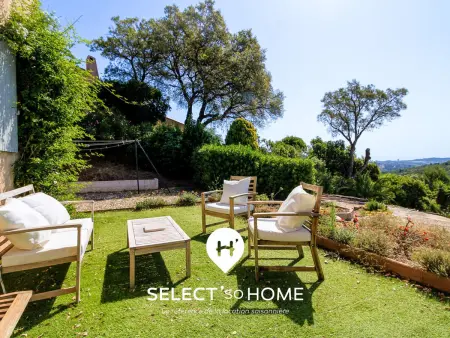 Bastide avec vue mer, animaux OK - 10 pers., Villa 10 personnes à Bormes les Mimosas - Photo 20