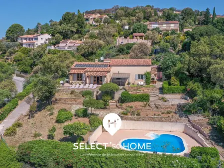 Bastide avec vue mer, animaux OK - 10 pers., Villa 10 personnes à Bormes les Mimosas - Photo 21