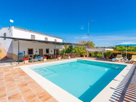 Location gite à Alhaurín el Grande, Maison rurale avec piscine, animaux OK - 5 pers., vue montagne