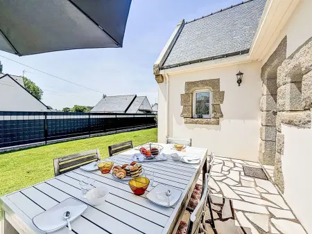 Maison Le Guerno – 6 pers., 3 chambres, terrasse : photo 3