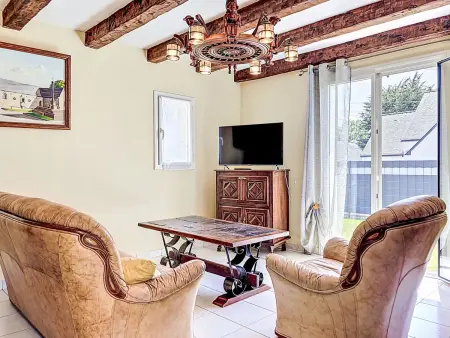 Maison Le Guerno – 6 pers., 3 chambres, terrasse : photo 7