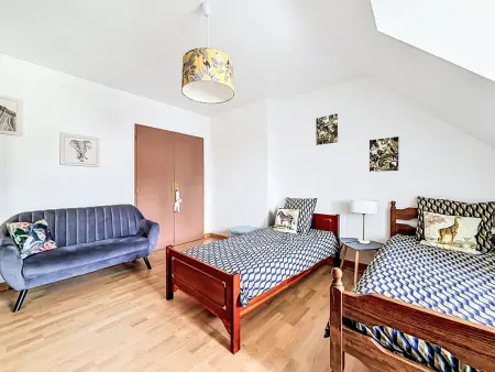 Maison Le Guerno – 6 pers., 3 chambres, terrasse : photo 14