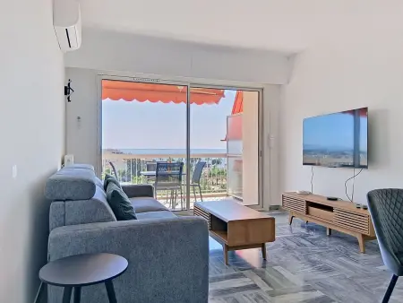 Le Chaville – Appartement vue mer à Cagnes-sur-Mer : photo 8