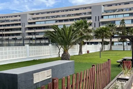 Location appartement à Roquetas de Mar, Appartement familial à côté de la plage de Serena