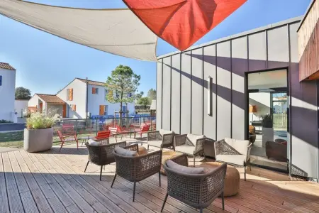 Maison duplex 6 personnes avec piscine chauffée aux Sables-d'Olonne : photo 5