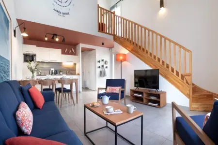 Maison duplex 6 personnes avec piscine chauffée aux Sables-d'Olonne : photo 9