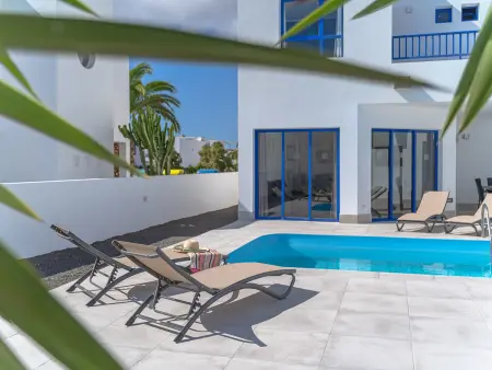 Location villa à Playa Blanca, Villa avec piscine privée - Yaiza