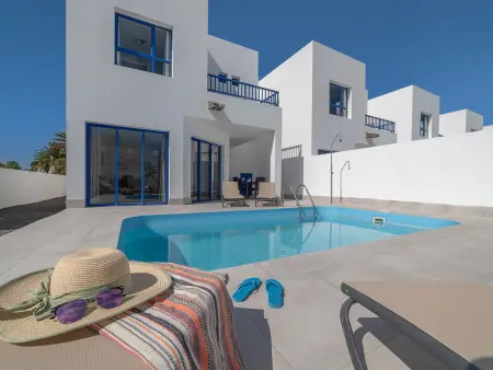 Location villa à Playa Blanca, Villa avec piscine privée - Confort et intimité