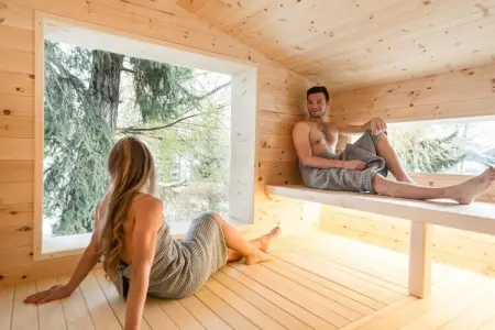 Chalet Leckplatt à Hafling : 10 personnes, sauna privé : photo 19