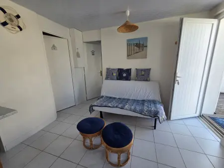 Maisonnette 4 pers. à 800m de la plage : photo 3