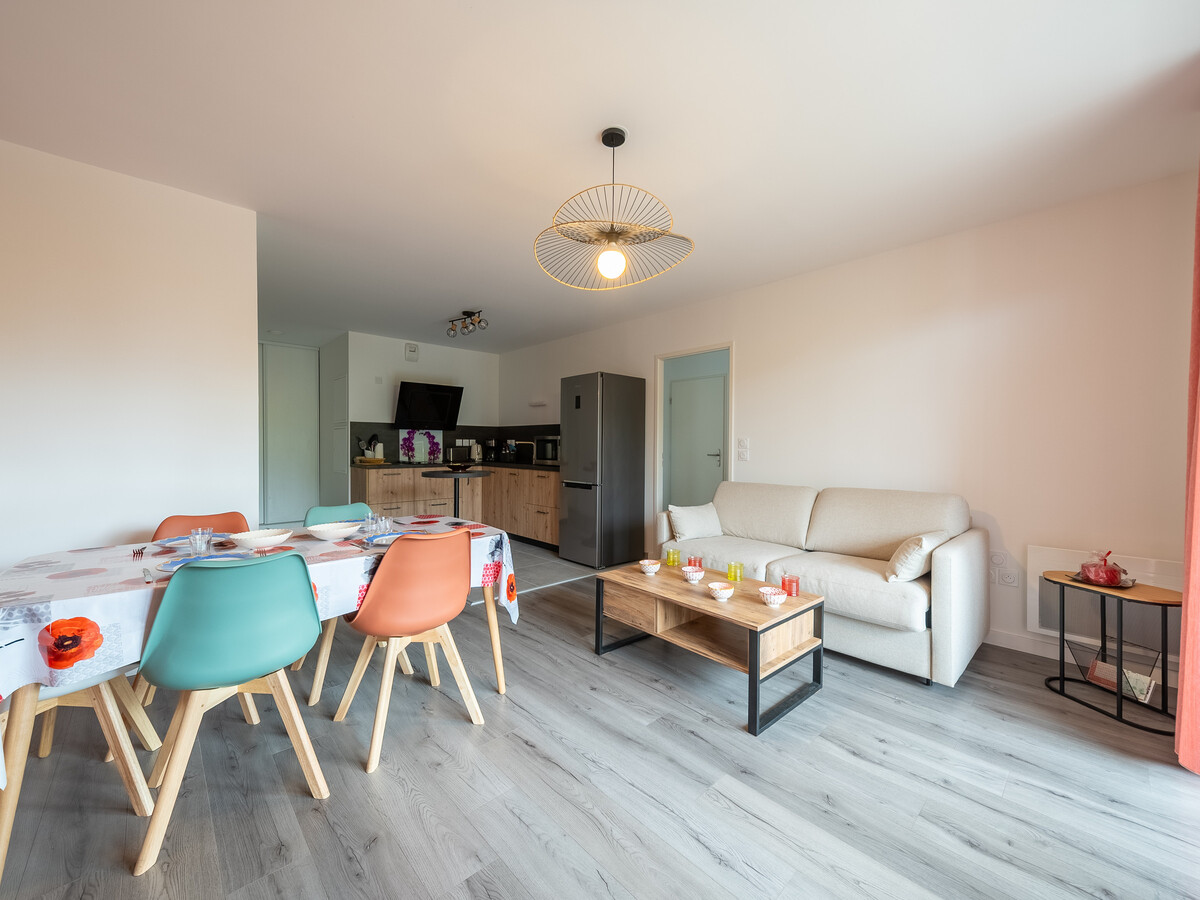 Appartement centre-ville, balcon - 4 pers., Appartement 4 personnes à Parentis en Born - Photo 2