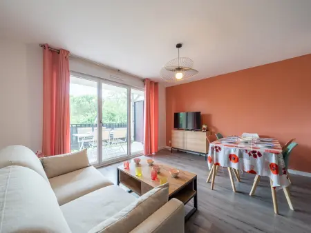 Location appartement à Parentis en Born, Appartement centre-ville, balcon - 4 pers.